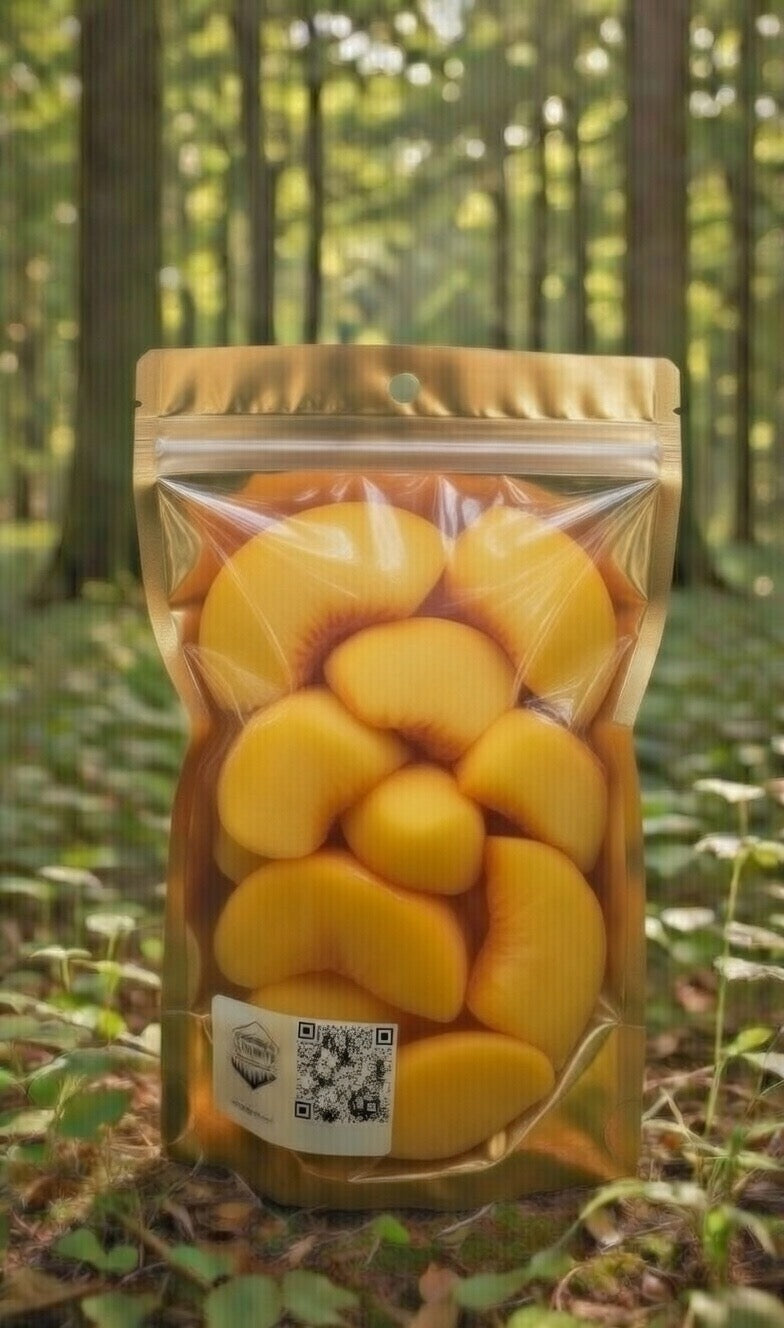 5oz FREEZE DRIED PEACHES